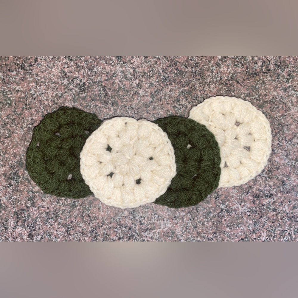 Rustic Christmas Coasters - Picture 2 of 4